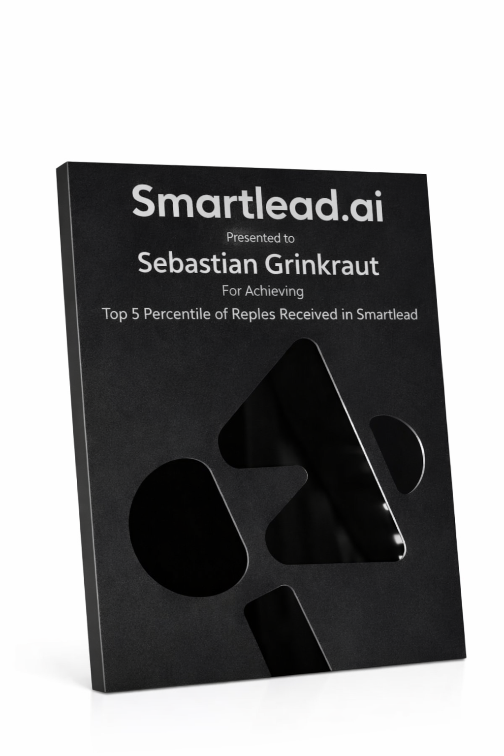 Custom Revenue Milestone Plaque Award (8x10) | Sales Achievement Plaque for Creators & Businesses